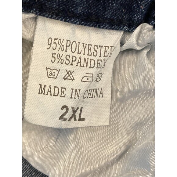 Falmer Heritage Bell Bottom Stretch Denim Jeans 2X-LARGE  Bohemian Bo Ho - Picture 4 of 7